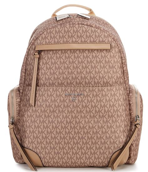 clear michael kors backpack|michael kors large backpack women.